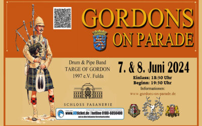 Gordons on Parade – Kartenvorverkauf gestartet