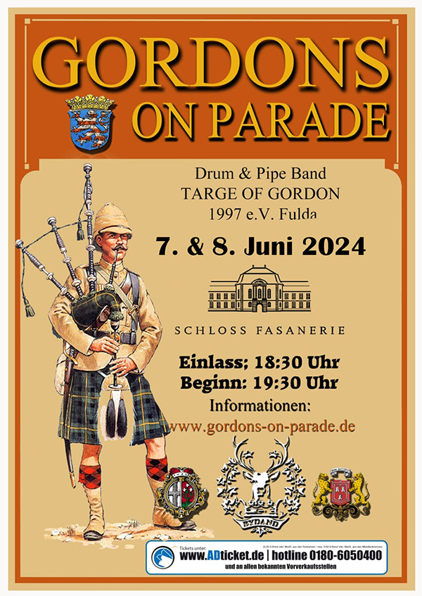 Plakat Gordon on Parade 2024